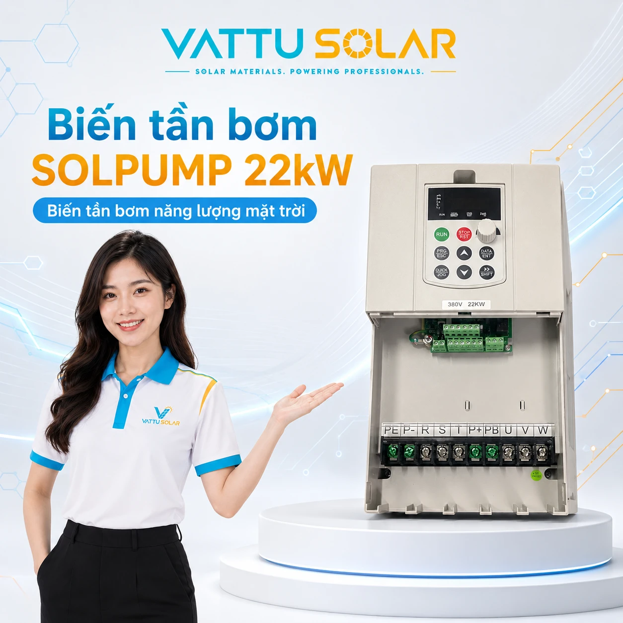 Biến tần bơm SOLPUMP - Vật Tư Solar