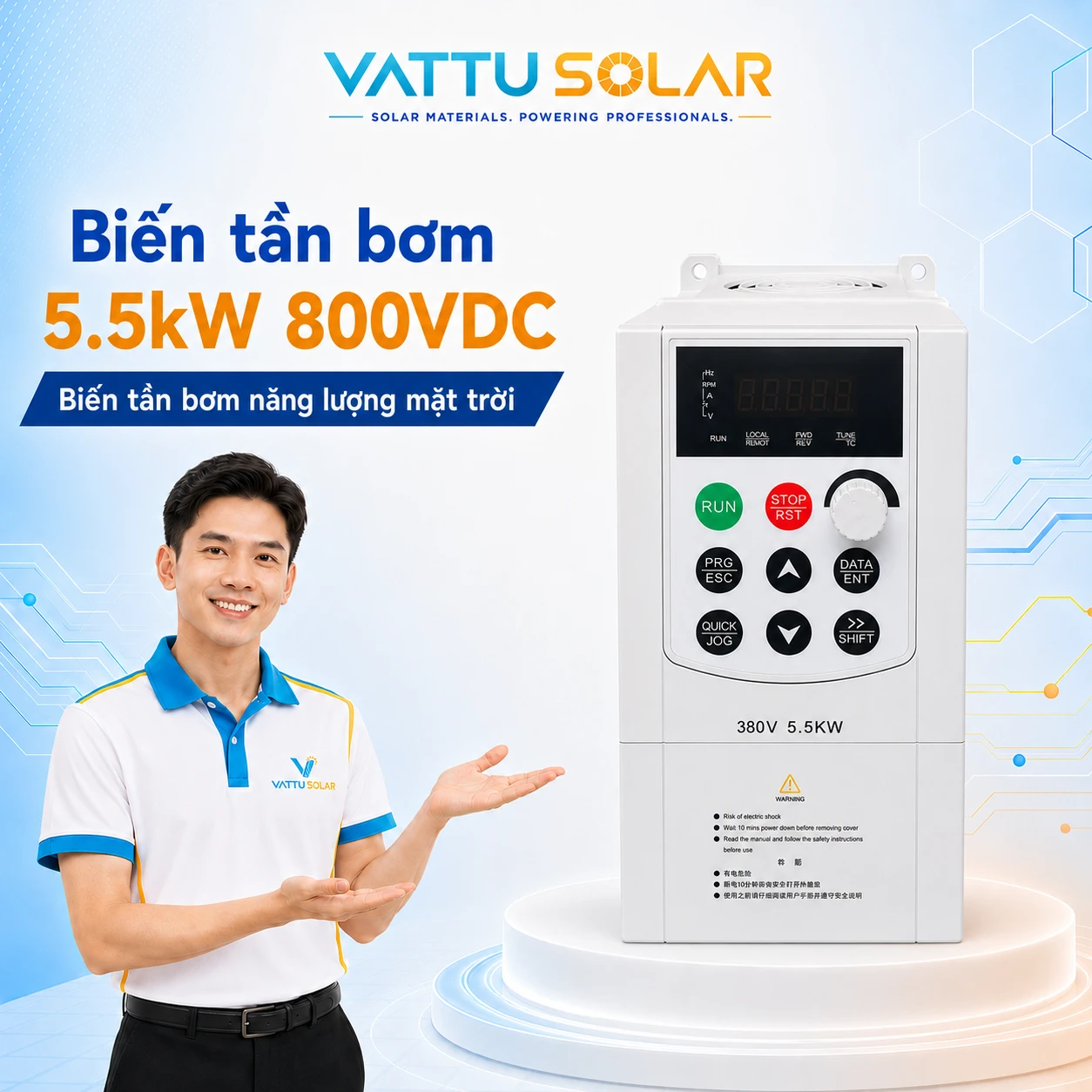 Biến tần bơm - Vật Tư Solar