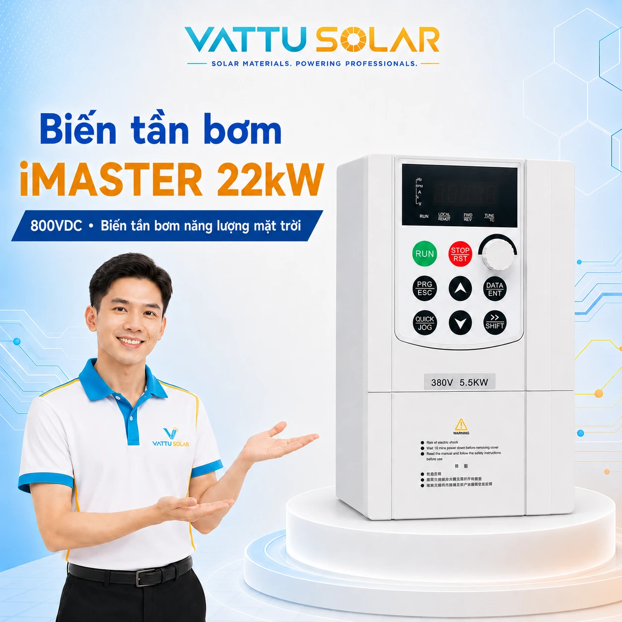 Biến tần bơm - Vật Tư Solar