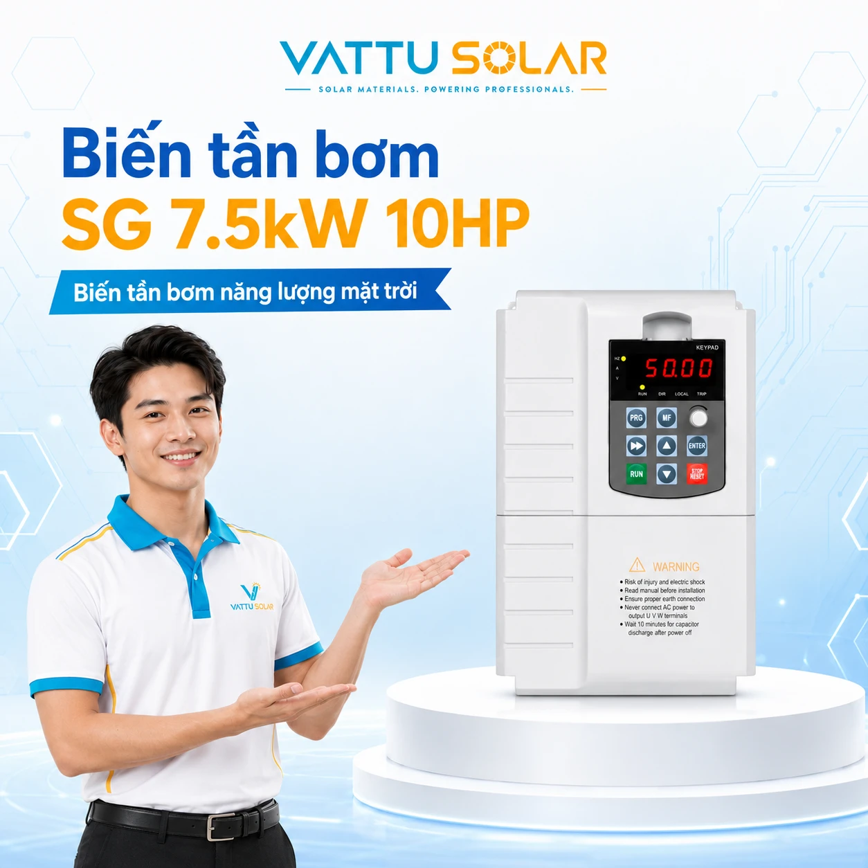 Biến tần bơm - Vật Tư Solar