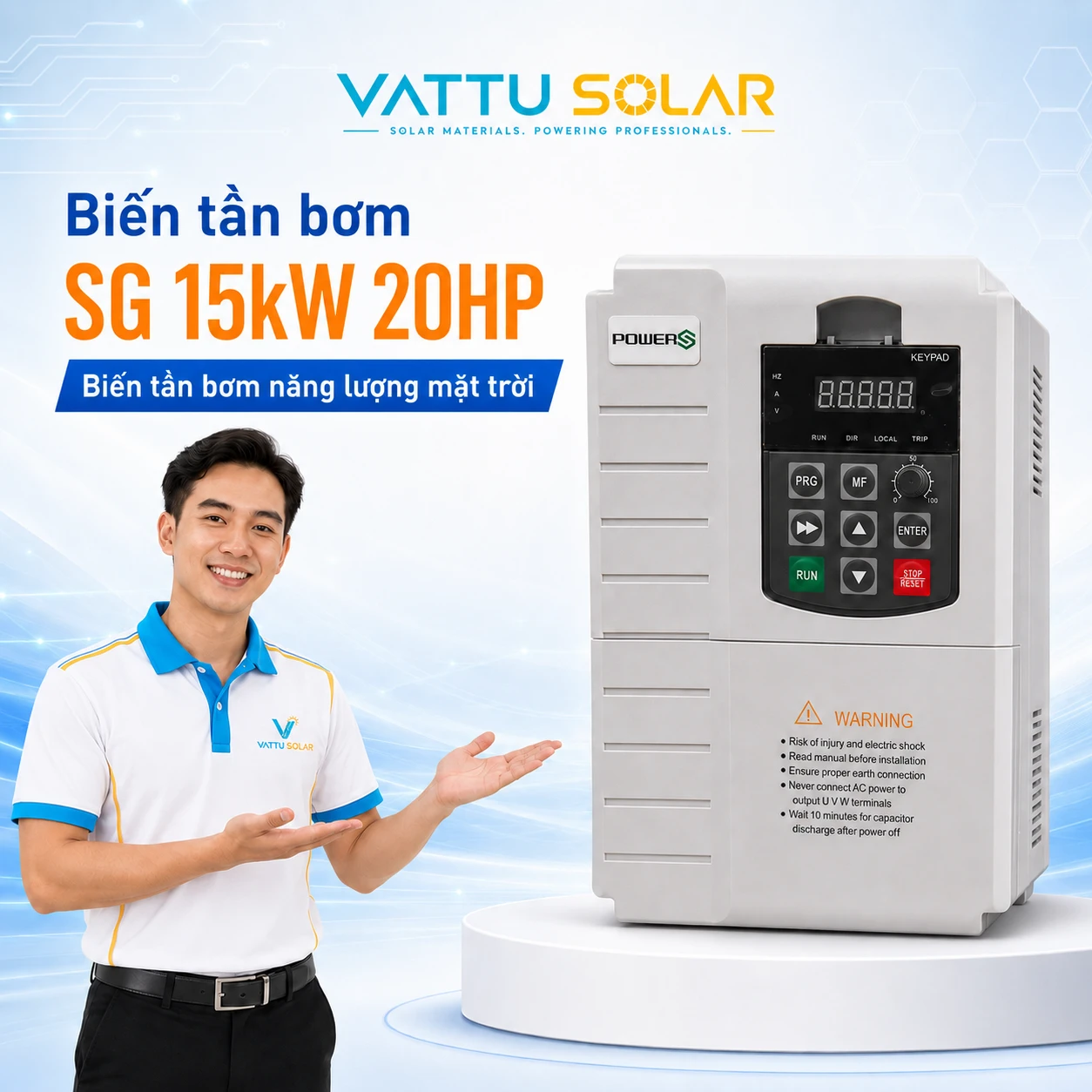 Biến tần bơm - Vật Tư Solar