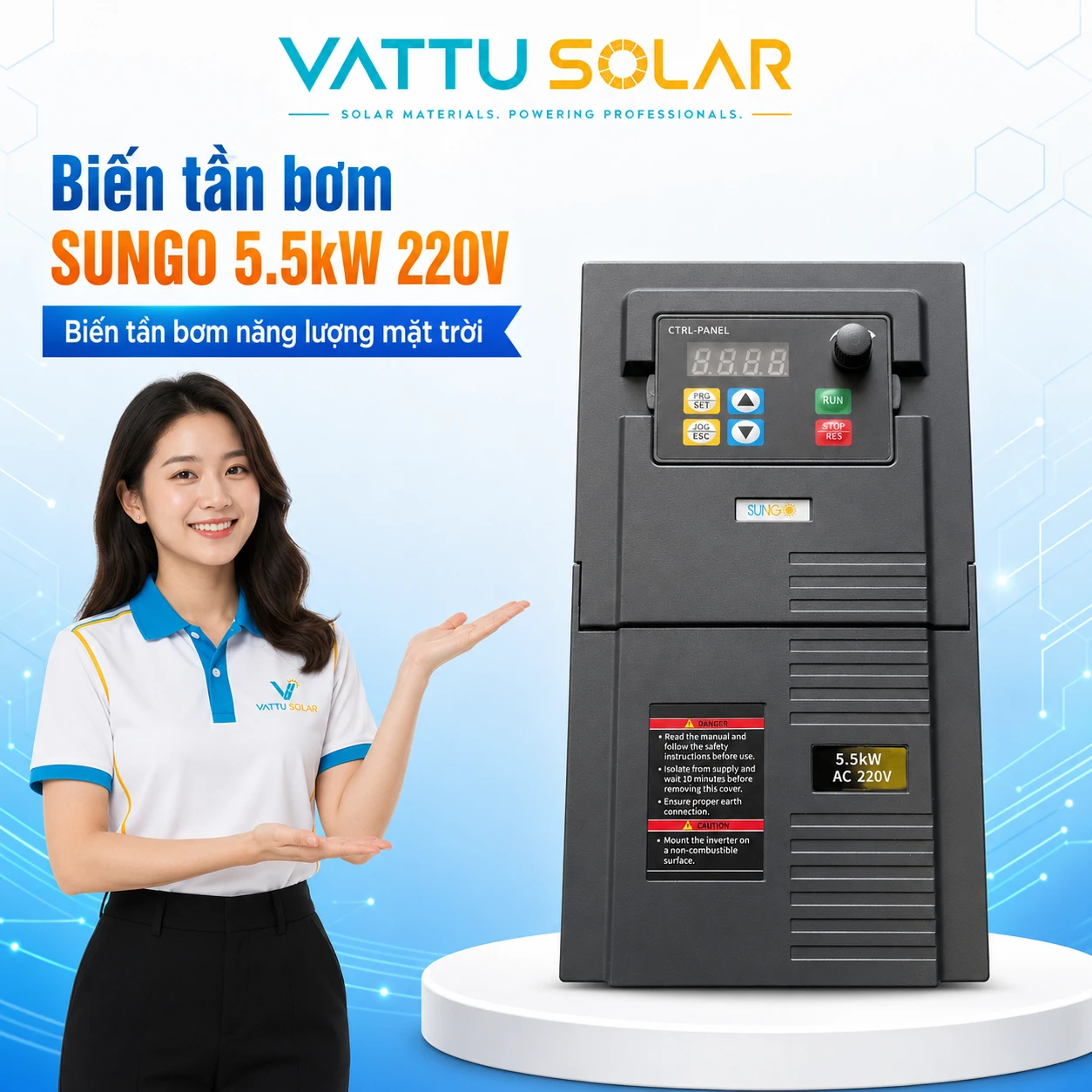 Biến tần bơm - Vật Tư Solar