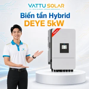 Biến tần Hybrid DEYE 5kW - Vật Tư Solar