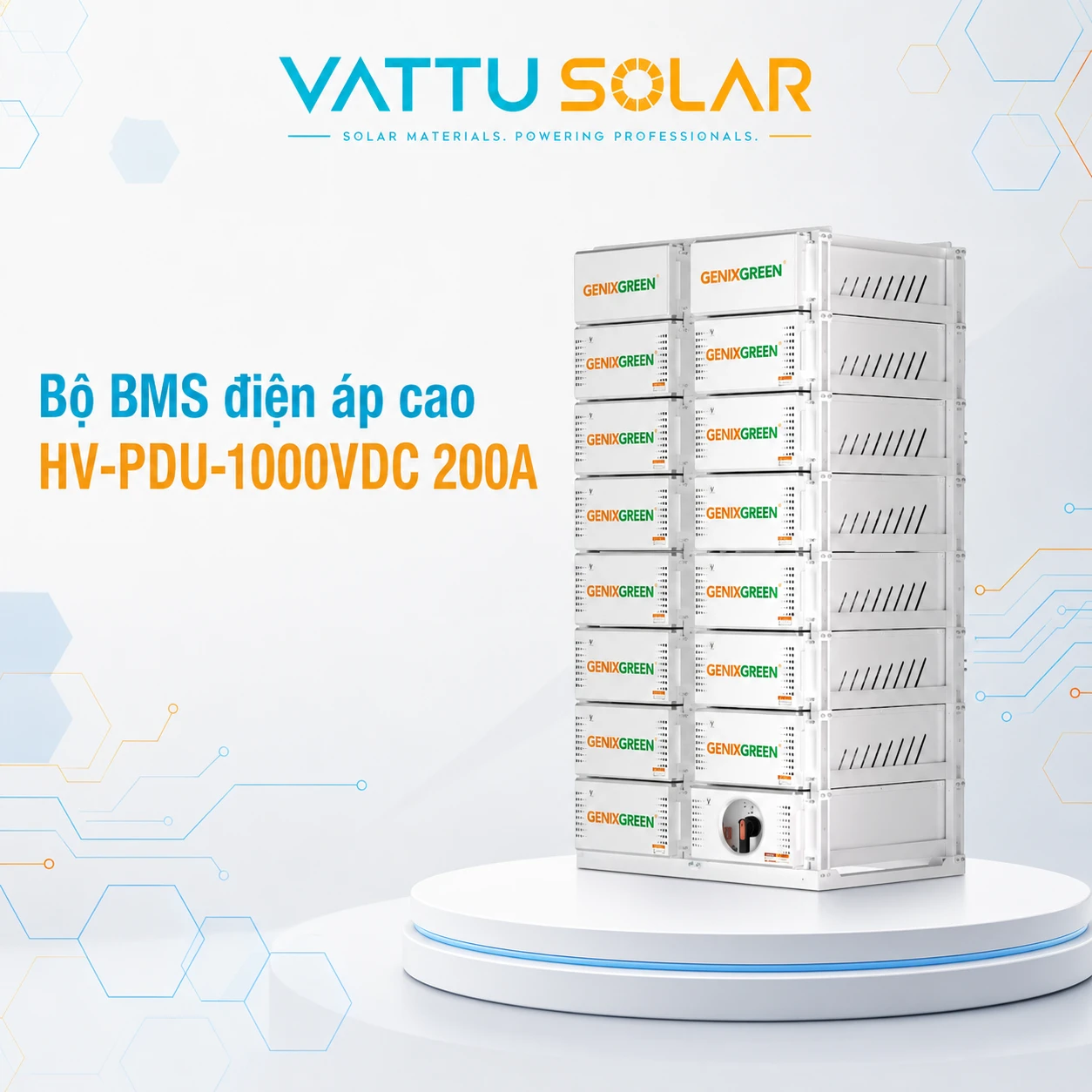 BMS điện áp cao - Vật Tư Solar
