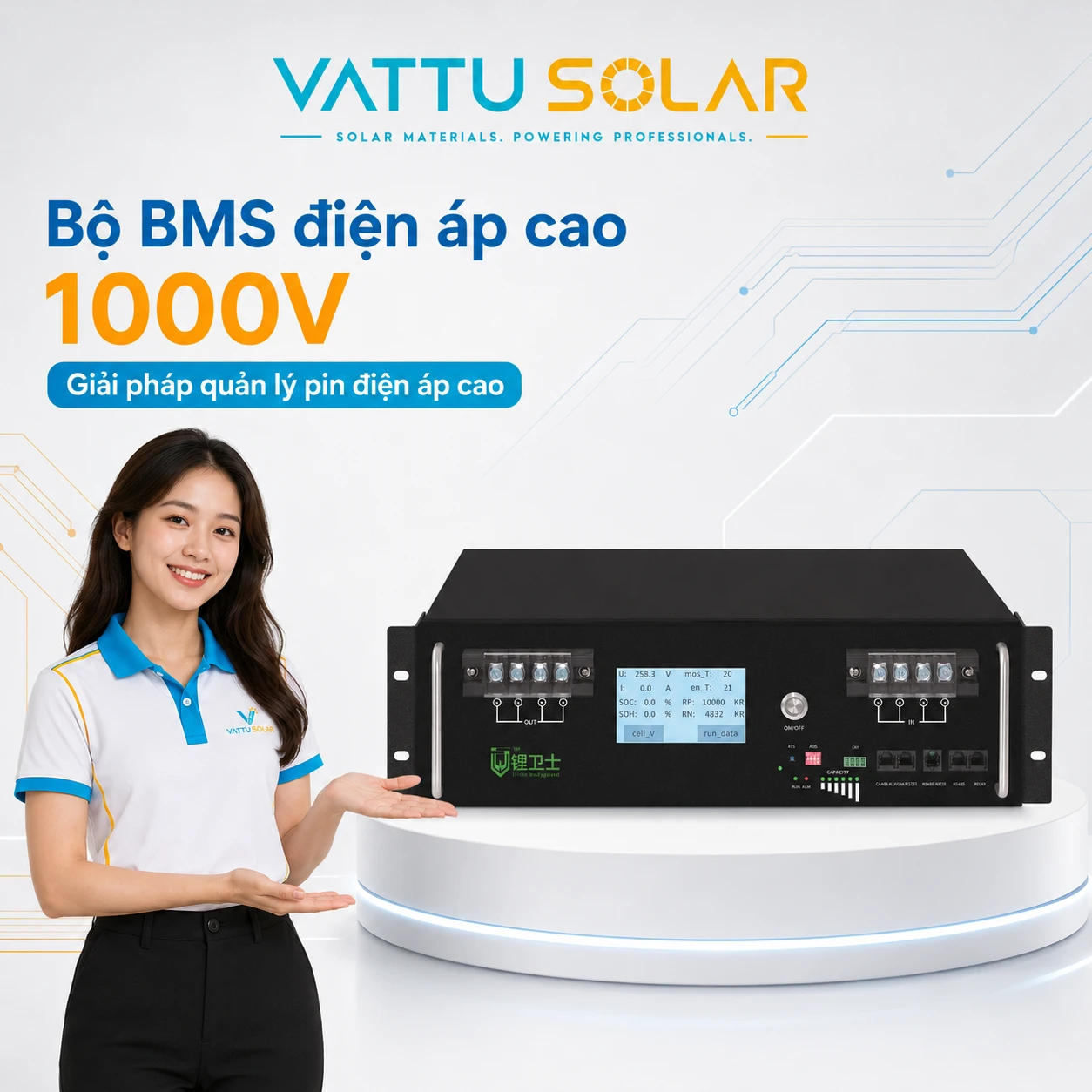 BMS điện áp cao - Vật Tư Solar