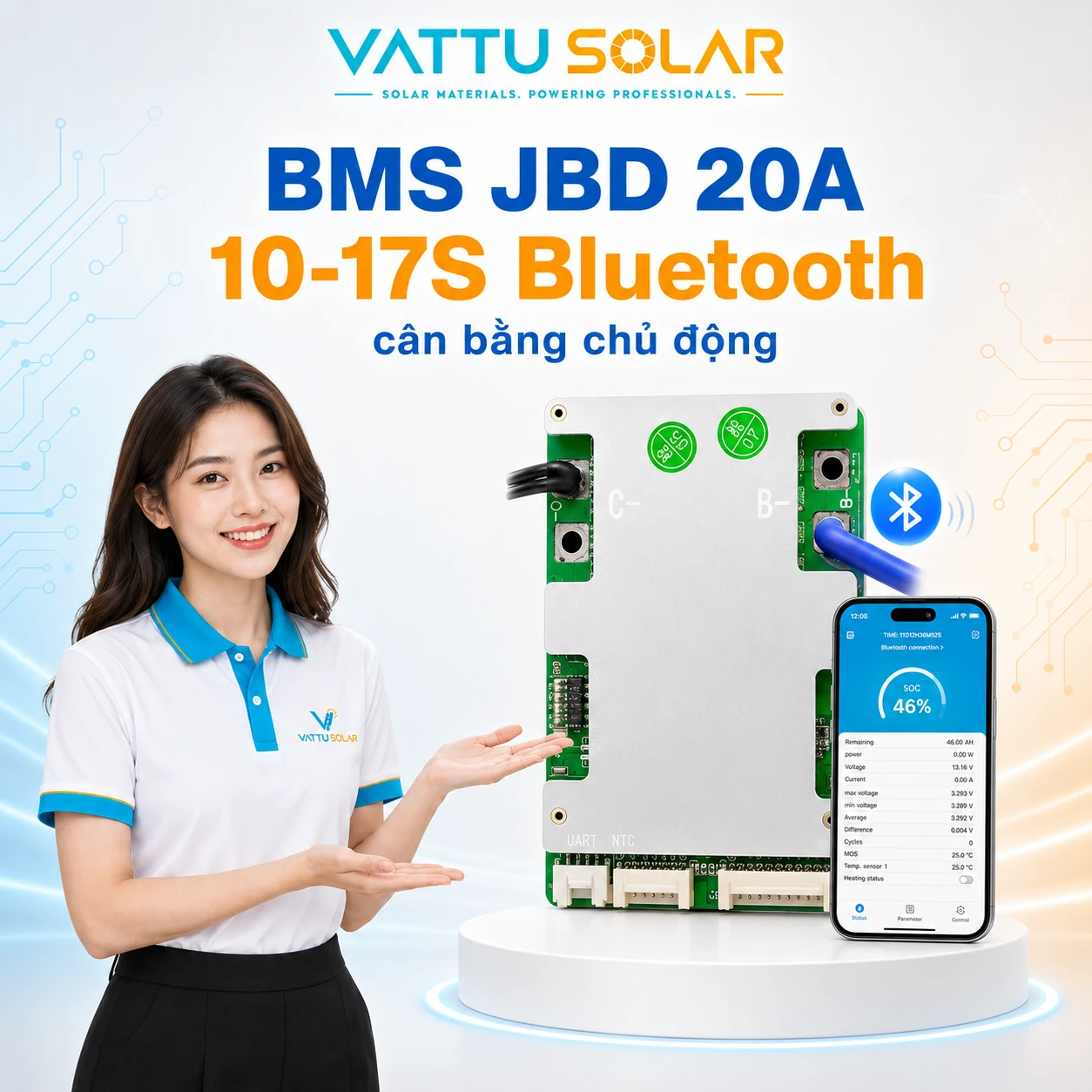 BMS JBD - Vật Tư Solar