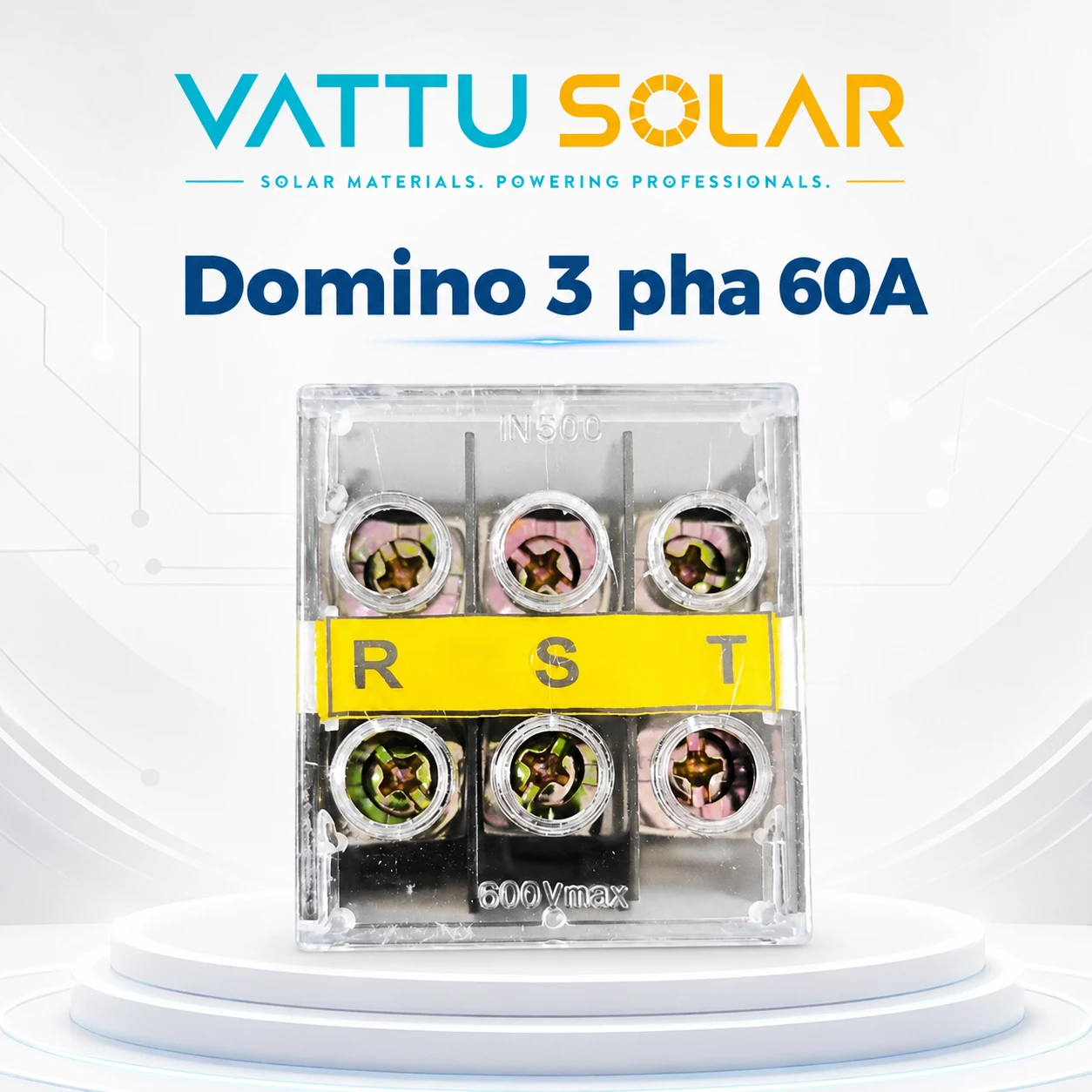 Domino 3 pha 60A - Vật Tư Solar