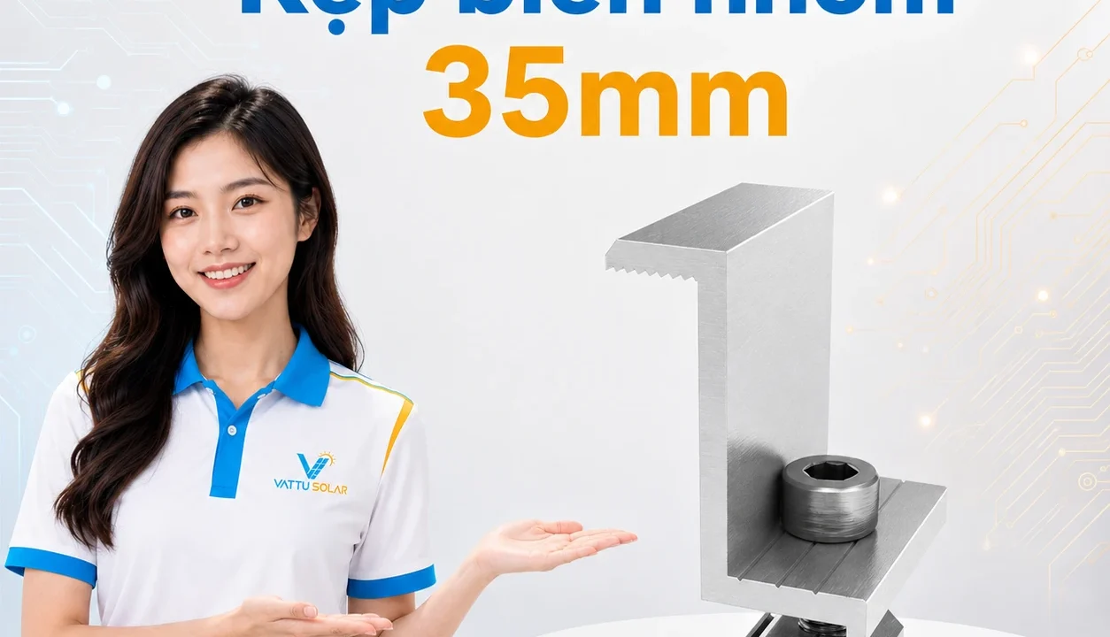Kẹp biên nhôm - Vật Tư Solar