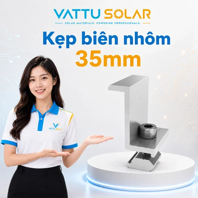 Kẹp biên nhôm - Vật Tư Solar