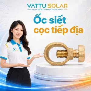 Ốc siết cọc tiếp địa - Vật Tư Solar